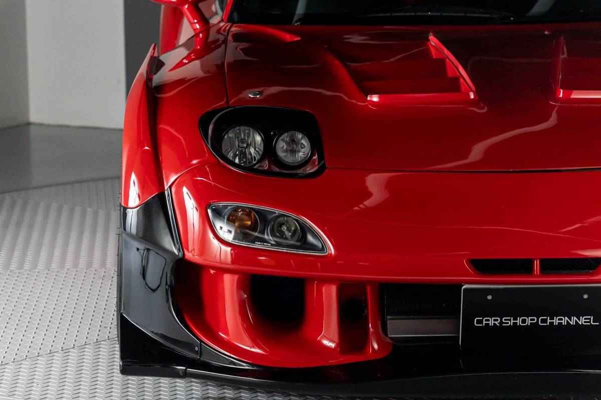 ド迫力！RE雨宮 D1ワイドボディキットのFD3S RX-7が究極の委託販売に